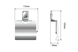 Держатель туалетной бумаги FORA Flower FOR-FL015 
