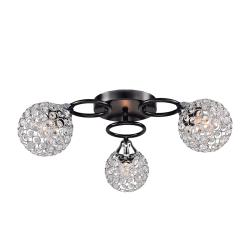 Люстра ЛИГА СВЕТА PC20934 BK/3C Черный