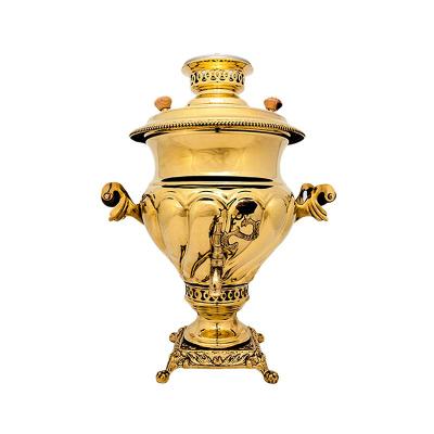 Самовар латунь 5,5 л С.2003/3