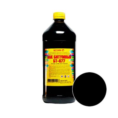 Лак ЯСХИМ БТ-577 битумный 1 л