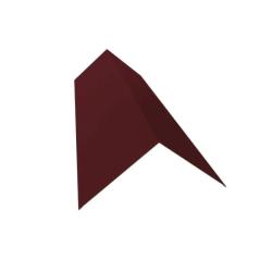 Планка конька плоского СТАНДАРТ RAL 3005 2000*190*190 мм