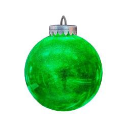 Шар BigDecor цв. красный с глиттером /200 мм, пластик/