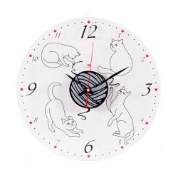 Часы настенные РУБИН Кошки 39 см 4041-021