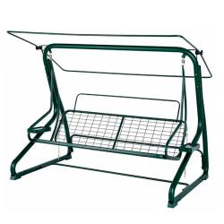 Качели садовые УДАЧНАЯ МЕБЕЛЬ Валенсия Зеленый 224*150*170 см А44G.201