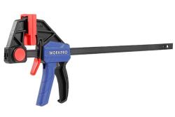 Струбцина быстрозажимная WORKPRO 150 мм WP232035