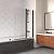 Штора на ванну VEGAS GLASS E2V Lux ST 125 02M 01 R