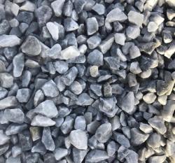 Щебень мрамор фракция 10-20 мм Серо-голубой 25 кг