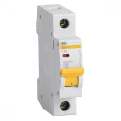 Автоматический выключатель IEK ВА47-29 1P 40 A C 4,5 кА