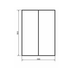 Шкаф COMFORTY Лозанна 60 58*80 см