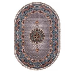 Ковер TEHRAN 7592 GRAY овал размер 1,5*2,25 м