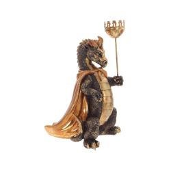 (АКЦИЯ) Подсвечник Дракон 14*13*22,5см /794483/РЕМЕКО