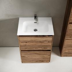 Тумба с раковиной SANCOS Libra Floor 60 дуб чарльстон 
