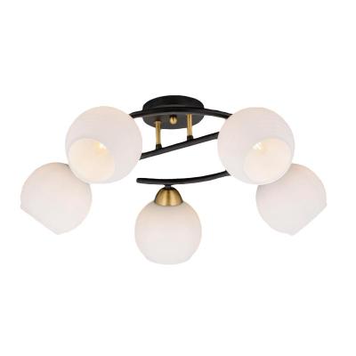 Люстра ЛАЙТ СФЕРА 40296MD/5B MBK+AB Черный