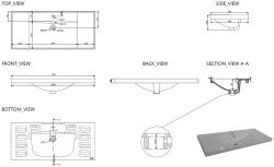 Тумба с раковиной AQUANET Nova Lite 2.0 110 
