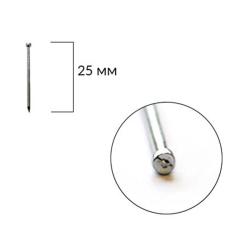 Гвоздь финишный оцинкованный 1,6*25 мм