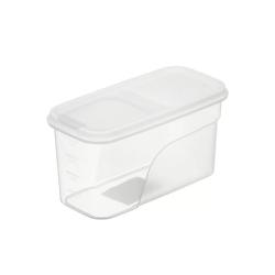 Контейнер для сыпучих продуктов 1,2л (белый) /VIOLET