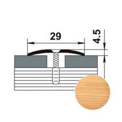 Профиль одноуровневый ЛУКА ПС 04-1 Бук натуральный 083 н 2,7 м