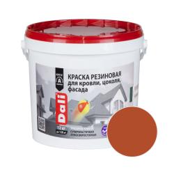 Краска резиновая DALI Терракотовый 12 кг