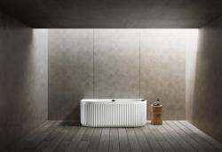 Ванна из искуственного камня ABBER Leipzig 170*80 см AM9916 