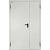 Дверь металлическая ПРОМЕТ ДП-2-60 Противопожарная правая 2050*1250 мм