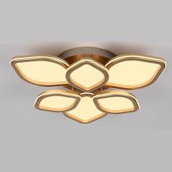 Люстра ЛАЙТ СФЕРА 9331/4+4S Champagne gold Золотое шампанское