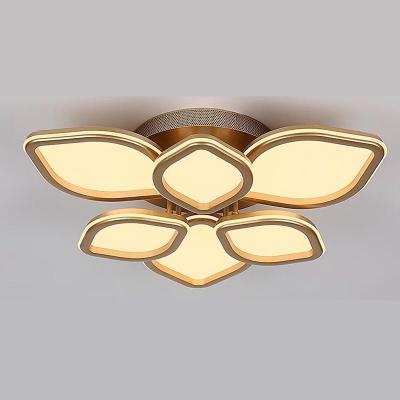 Люстра ЛАЙТ СФЕРА 9331/4+4S Champagne gold Золотое шампанское