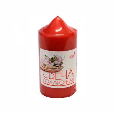Свеча столбик 50/100 красн. /Антей-Кэндл/