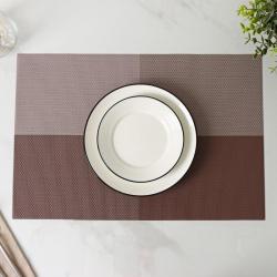 Салфетка подстановочная ДОЛЯНА Настроение коричневый 45*30 см