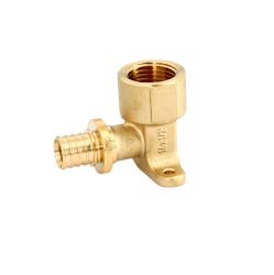 Уголок UNI-FITT комбинированный с креплением 16 мм 1/2" ВР