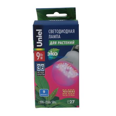 Лампа LED UNIEL Fito 9W/E27 09645