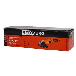 Шлифмашина угловая REDVERG RD-AG1300-125ES