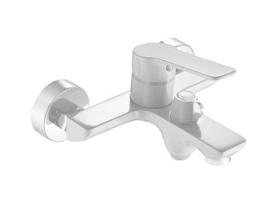 Смеситель для ванны ESKO Singapore white SI54