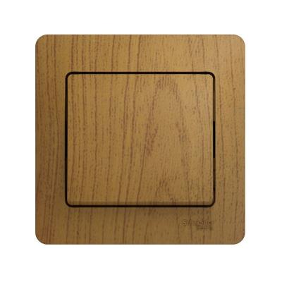 Выключатель SYSTEME ELECTRIC Glossa 1 клавиша дуб GSL000512