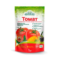 Удобрение органоминеральное ИВАНОВСКОЕ Для томатов, баклажанов 1000 г
