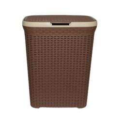 Корзина для белья VIOLET коричневый 60 л 186001