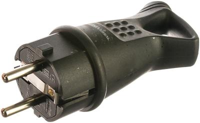 Вилка UNIVERSAL прямая с ушком черный 0003