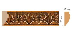 Молдинг DECOMASTER 33*15*2000 мм D101A