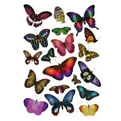 Декоративная наклейка DECORETTO Сказочные бабочки AE 5001