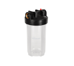 Фильтр магистральный АКВАБРАЙТ Прозрачный BB10" 1" ВР