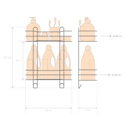 Полка для ванной ЧМЗ 501-002-01 