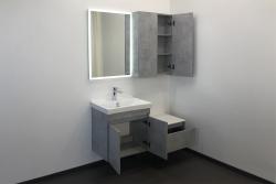 Шкаф COMFORTY Осло 60 бетон светлый 58*80 см