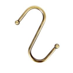Крючок рейлинга большой бронза