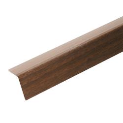 Угол ПВХ ИДЕАЛ Орех 30*30*2700 мм