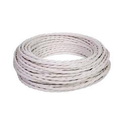 Провод ретро ТМ МЕЗОНИНЪ 3*1,5 мм2 белый