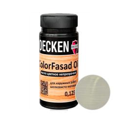 Масло DECKEN Color Fasad Oil Trend Серый песок 0,125 л