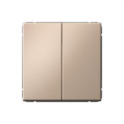 Механизм переключателя SYSTEME ELECTRIC Art Gallery 2 клавиши песочный GAL001265