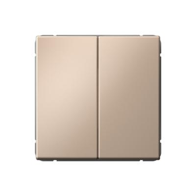 Механизм переключателя SYSTEME ELECTRIC Art Gallery 2 клавиши песочный GAL001265