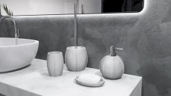 Стакан для зубной пасты FORA Miracle Silver 