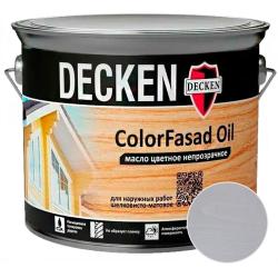 Масло DECKEN Color Fasad Oil Trend Светло-серый 2,5 л
