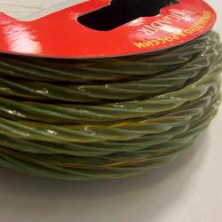 Леска для триммера витая звезда с сердечником 3 мм 10 м